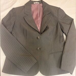Van Heusen Gray Pinstripe Blazer
